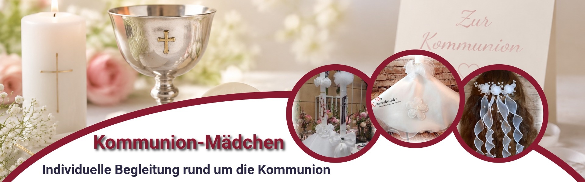 header kommunion mädchen