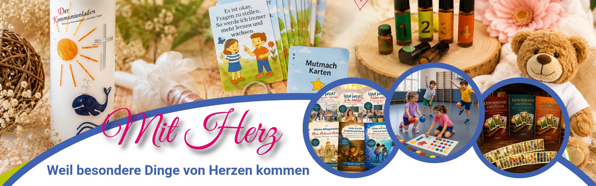 Mit Herz – Bücher, Lernmaterialien, Lenormand und Herzensprodukte von Ramona Köhler